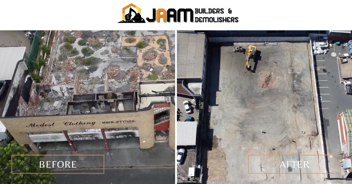 Commercial Demolition Durban – Braiswick Place, KwaKhangela